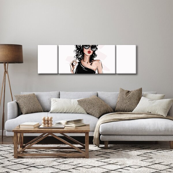 Obraz - Fashion woman (170x50 cm)