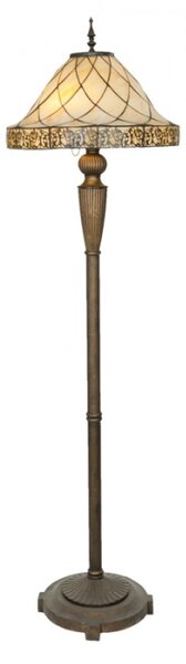 Stojací lampa Tiffany Klaas-Jan – 46x168 cm