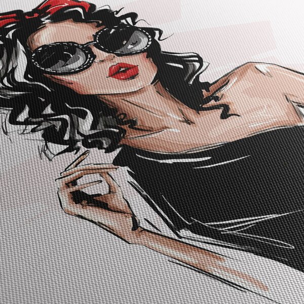 Obraz - Fashion woman (170x50 cm)