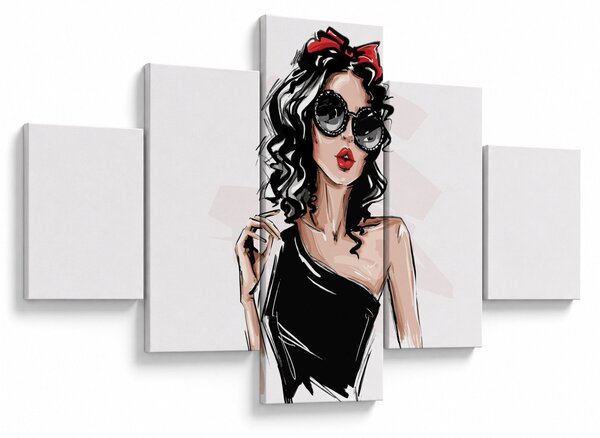 Obraz - Fashion woman (125x70 cm)