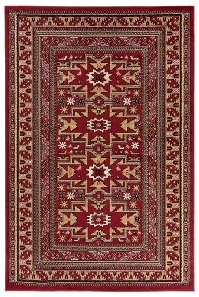 Makro Abra Klasický kusový koberec EUFRAT 9162A červený Rozměr: 80x150 cm