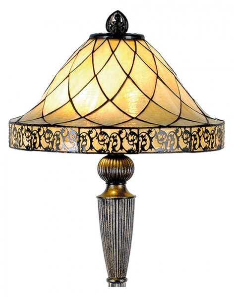 Stojací lampa Tiffany Klaas-Jan – 46x168 cm