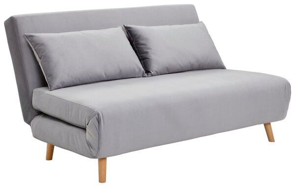 ROZKLÁDACÍ POHOVKA, textil, světle šedá Carryhome - Rozkládací sedačky
