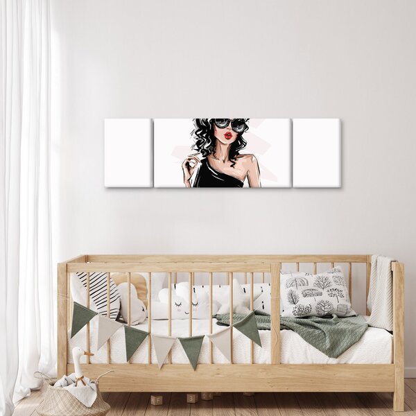 Obraz - Fashion woman (170x50 cm)