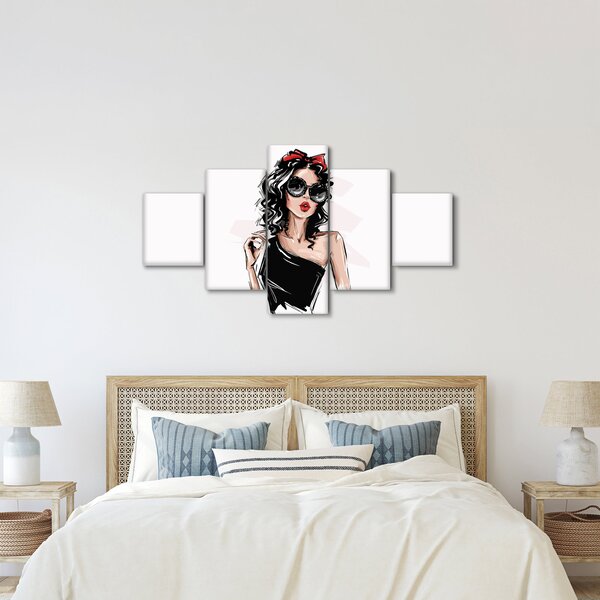 Obraz - Fashion woman (125x70 cm)