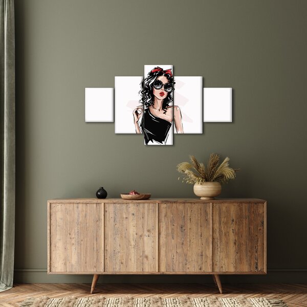 Obraz - Fashion woman (125x70 cm)