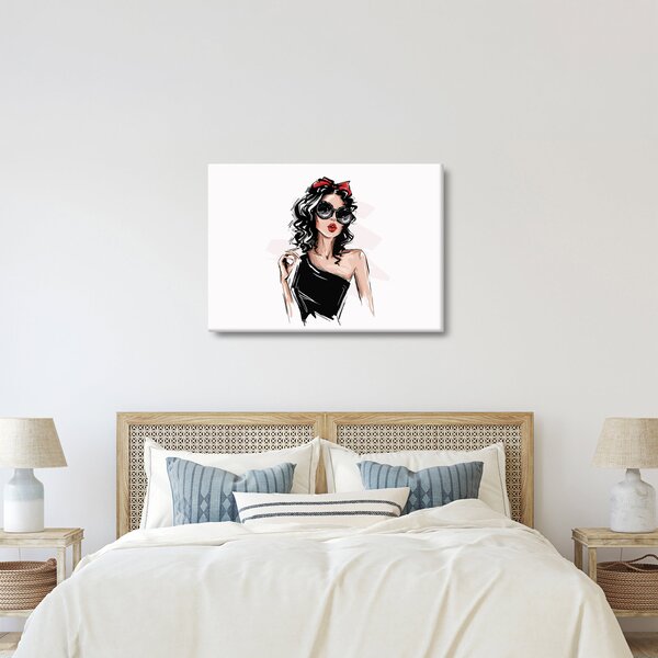 Obraz - Fashion woman (70x50 cm)