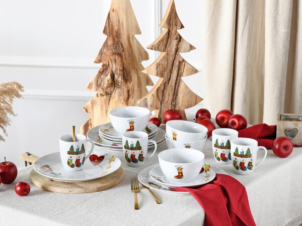 SNÍDAŇOVÁ SOUPRAVA Luna Socken 12dílné Creatable - Kávové servisy, Online Only