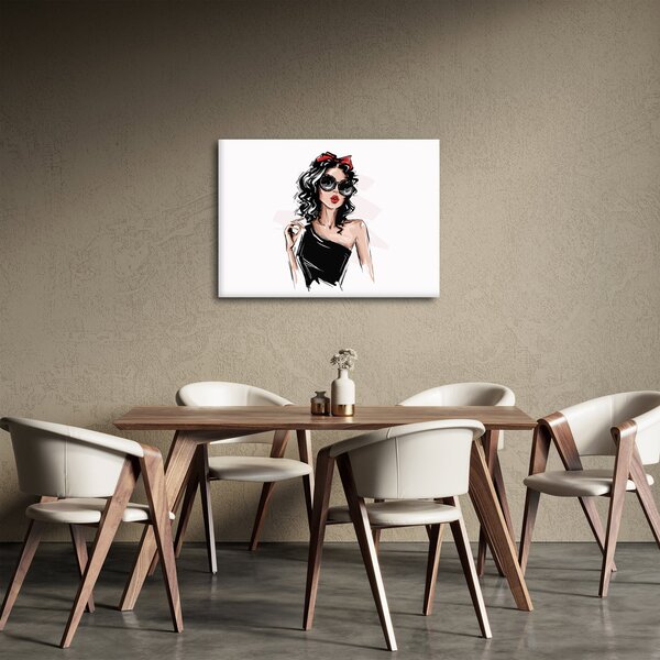 Obraz - Fashion woman (70x50 cm)