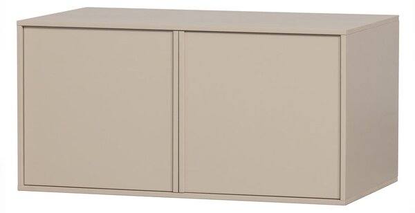 Krémová modulární skříň z borovicového dřeva 200x250 cm Daily – vtwonen