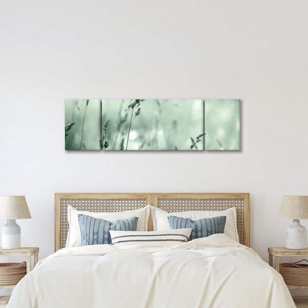 Obraz - Zelená louka (170x50 cm)