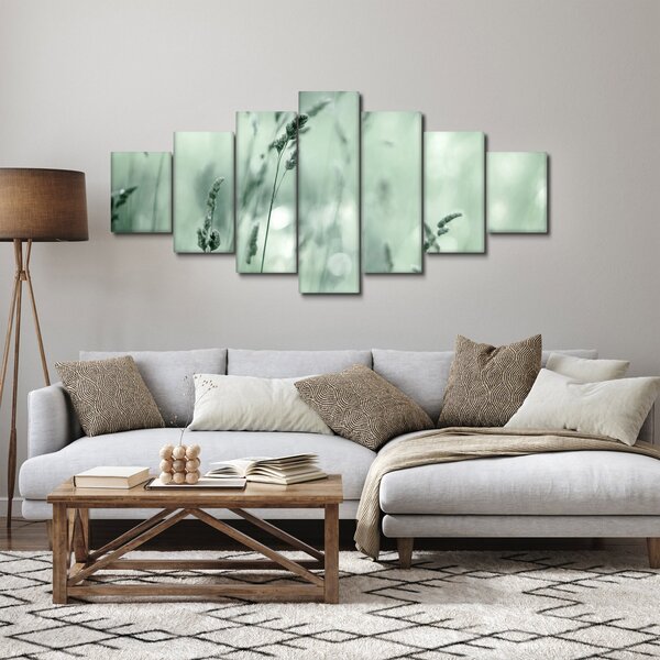 Obraz - Zelená louka (210x100 cm)