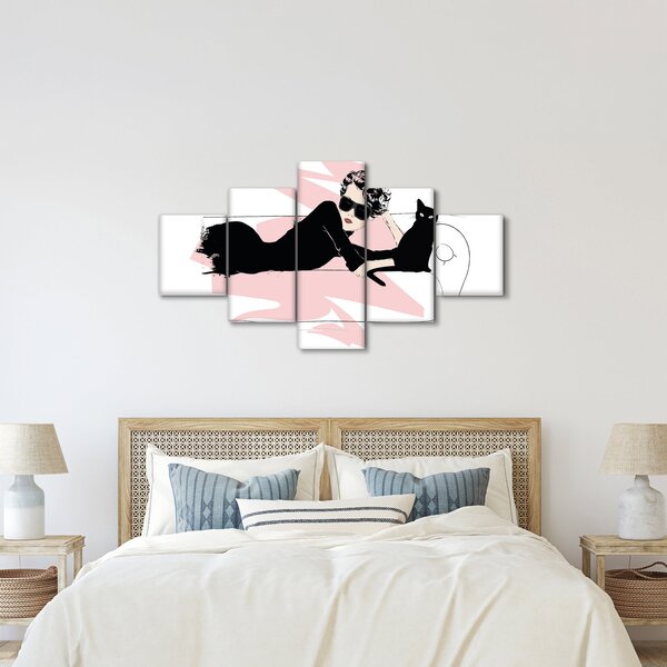 Obraz - Fashion lady (125x70 cm)