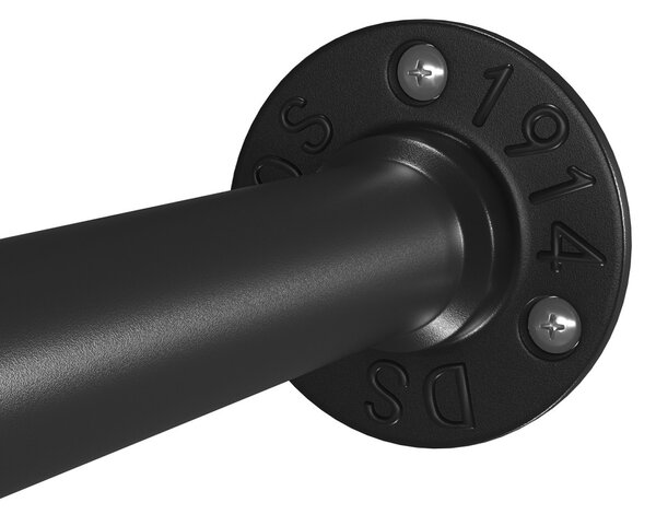 SONGMICS Sada nástěnných věšáků Urdo 92 cm černá