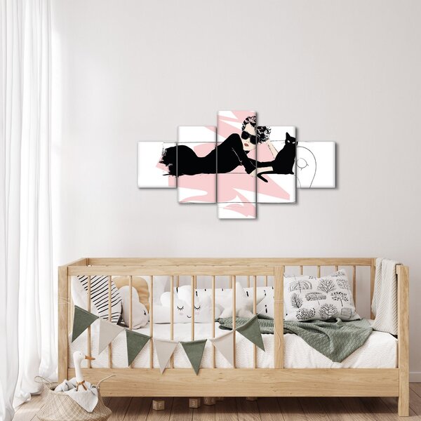 Obraz - Fashion lady (125x70 cm)