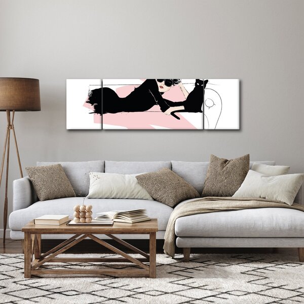 Obraz - Fashion lady (170x50 cm)