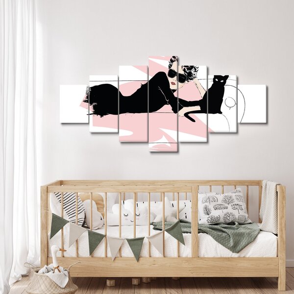 Obraz - Fashion lady (210x100 cm)