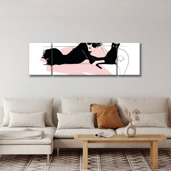 Obraz - Fashion lady (170x50 cm)