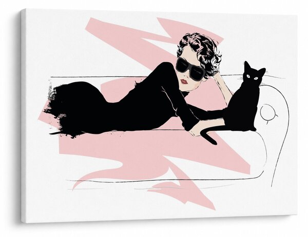 Obraz - Fashion lady (70x50 cm)