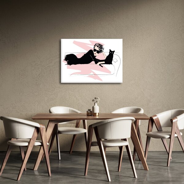 Obraz - Fashion lady (70x50 cm)