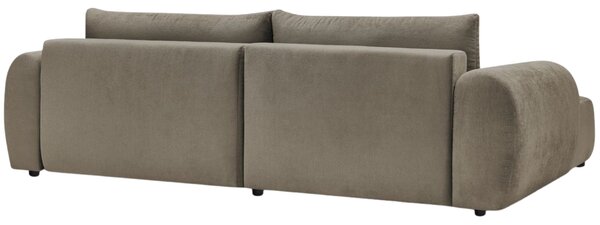 -25 % Dny MOMENTI– Bobochic Paris Hnědá rozkládací pohovka Lucien 314 cm, levá