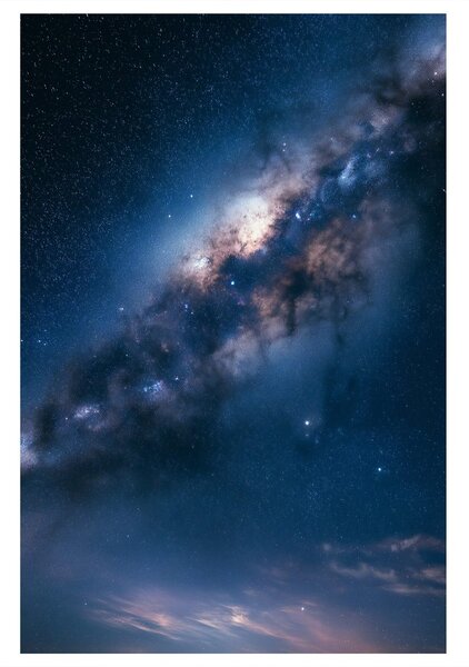 Obraz hvězdná obloha galaxie