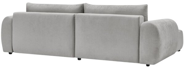 -25 % Dny MOMENTI– Bobochic Paris Světle šedá rozkládací pohovka Lucien 314 cm, levá