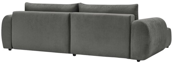 -25 % Dny MOMENTI– Bobochic Paris Šedá rozkládací pohovka Lucien 314 cm, levá
