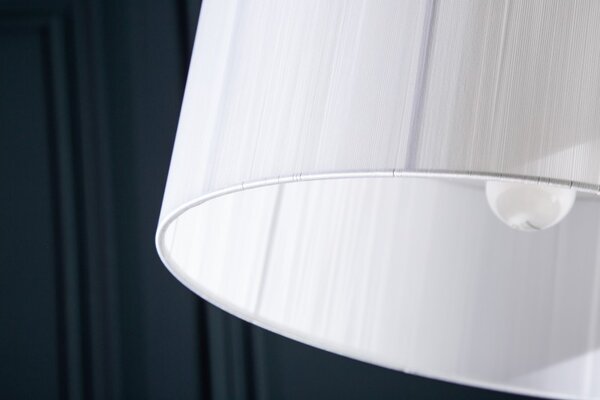 Stojanová lampa Ample bílá