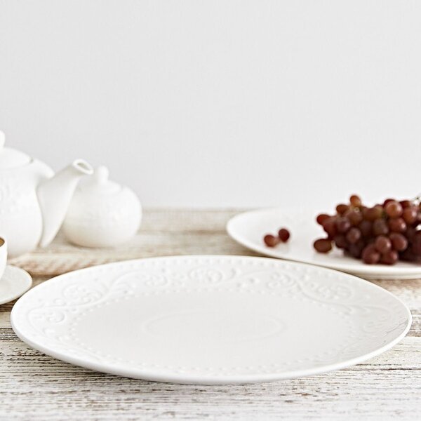 Servírovací talíř SYLIA s ornamentem 874715 35x25 cm