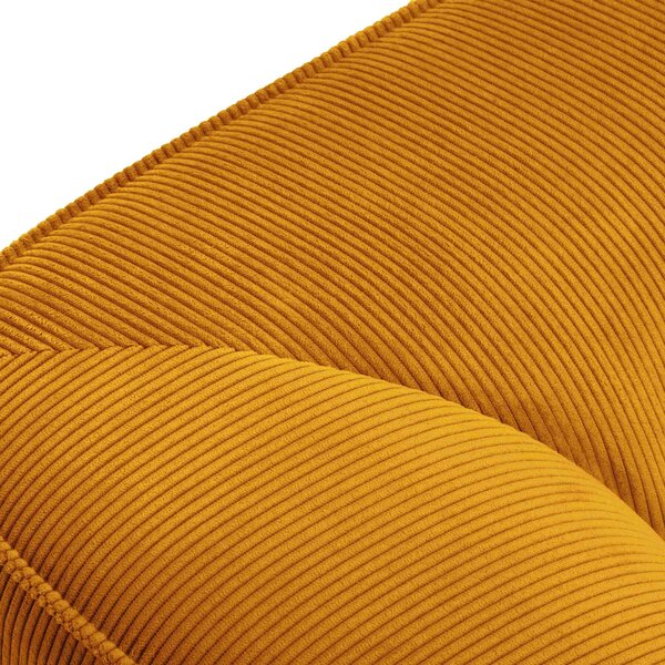 Žlutá Čtyřmístná pohovka Sao 302 × 93 × 69 cm WINDSOR & CO