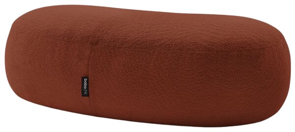 -25 % Dny MOMENTI– Bobochic Paris Terakotově oranžová bouclé podnožka Saint-Germain 147 x 90 cm