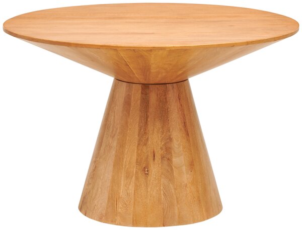 JÍDELNÍ STŮL, mangové dřevo, přírodní barvy, 120/120/77 cm MID.YOU - Jídelní stoly, Online Only
