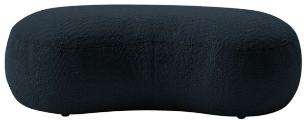 -25 % Dny MOMENTI– Bobochic Paris Tmavě modrá bouclé podnožka Saint-Germain 147 x 90 cm