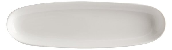 Bílý porcelánový servírovací talíř Maxwell & Williams Basic, 30 x 9 cm