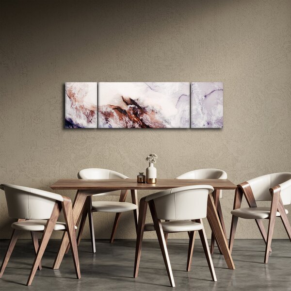 Obraz - Fialový mramor N⁰1 (170x50 cm)