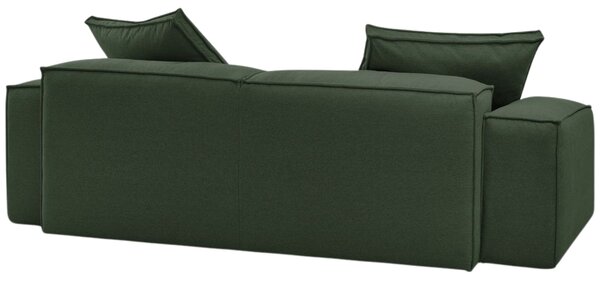 -25 % Dny MOMENTI– Bobochic Paris Zelená trojmístná pohovka Boheme 260 cm