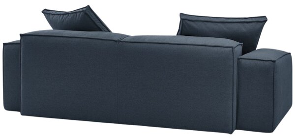 -25 % Dny MOMENTI– Bobochic Paris Tmavě modrá trojmístná pohovka Boheme 260 cm