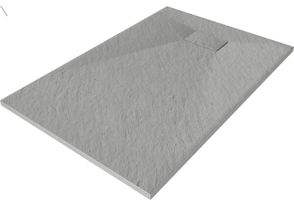 Mexen Hugo obdélníková vanička do sprchového koutu SMC 100 x 80 cm, Šedá - 42618010