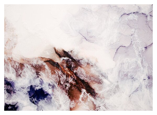 Obraz - Fialový mramor N⁰1 (70x50 cm)