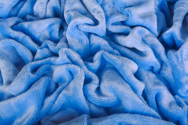 Aaryans prostěradlo mikroflanel modré Rozměry: 220x200 cm