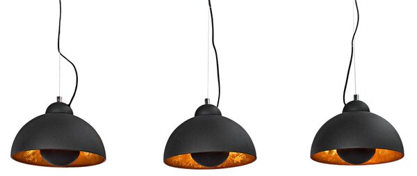 Designová závěsná lampa STAGE 3 černá