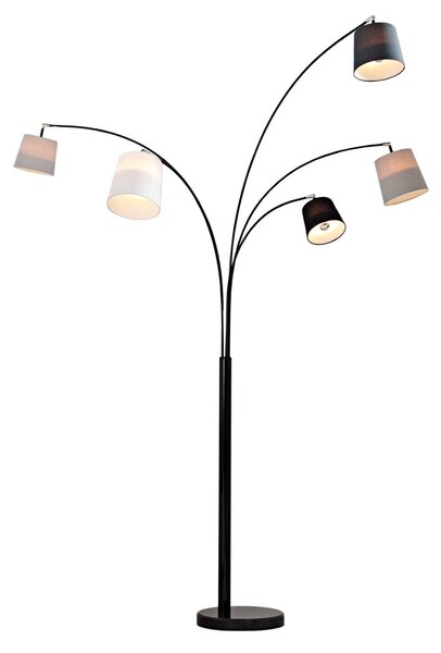 Designová oblouková stojanová lampa SHADOW