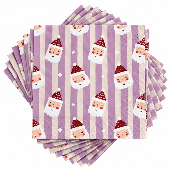 APRÈS Papírové ubrousky Santa 20 ks