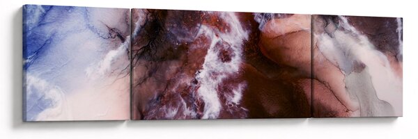 Obraz - Fialový mramor N⁰3 (170x50 cm)