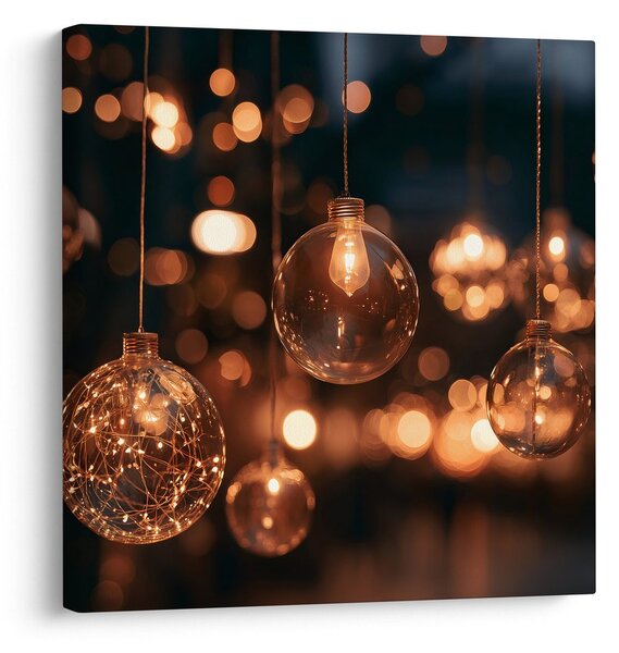 Obraz kouzelné osvětlení s bokeh efektem