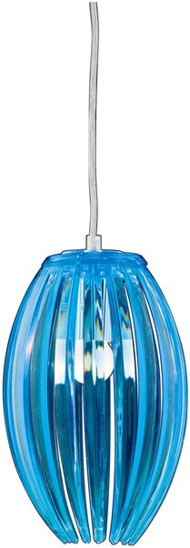 Candellux Abuko závěsné svítidlo 1x60 W modrá 31-55296