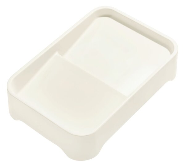 Bílý organizér na makeup iDesign Eco Bin, 28,12 x 19,23 cm