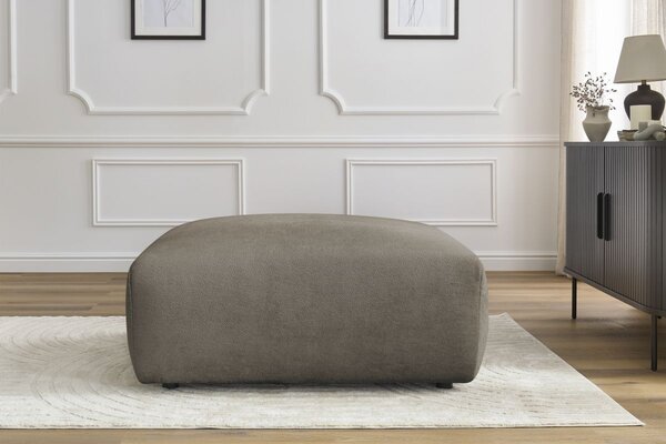 -25 % Dny MOMENTI– Bobochic Paris Hnědá podnožka Lucien 108 x 108 cm