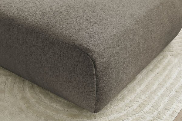 -25 % Dny MOMENTI– Bobochic Paris Hnědá podnožka Lucien 108 x 108 cm